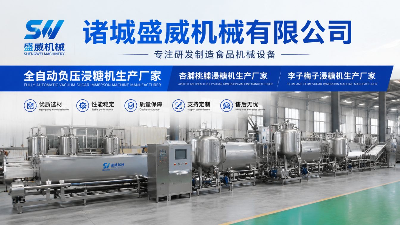 昌都为果脯加工提供负压浸糖方案